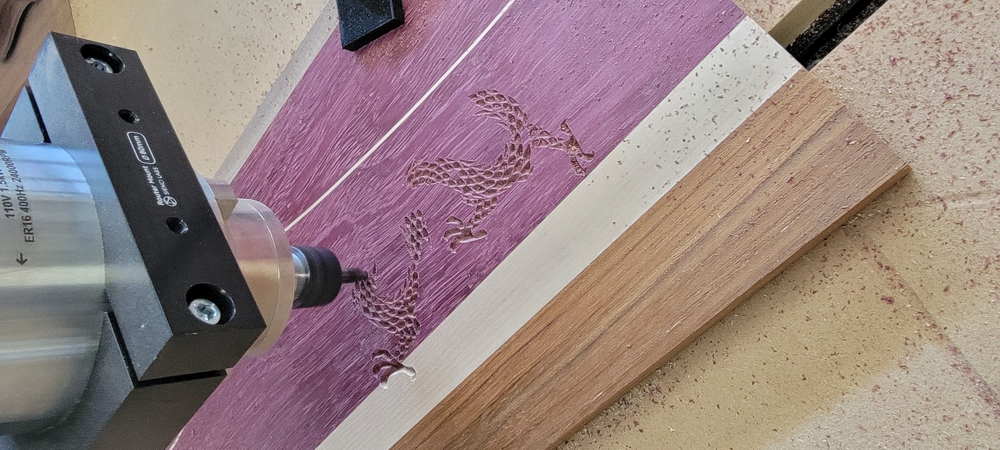 CNC Engraving Process