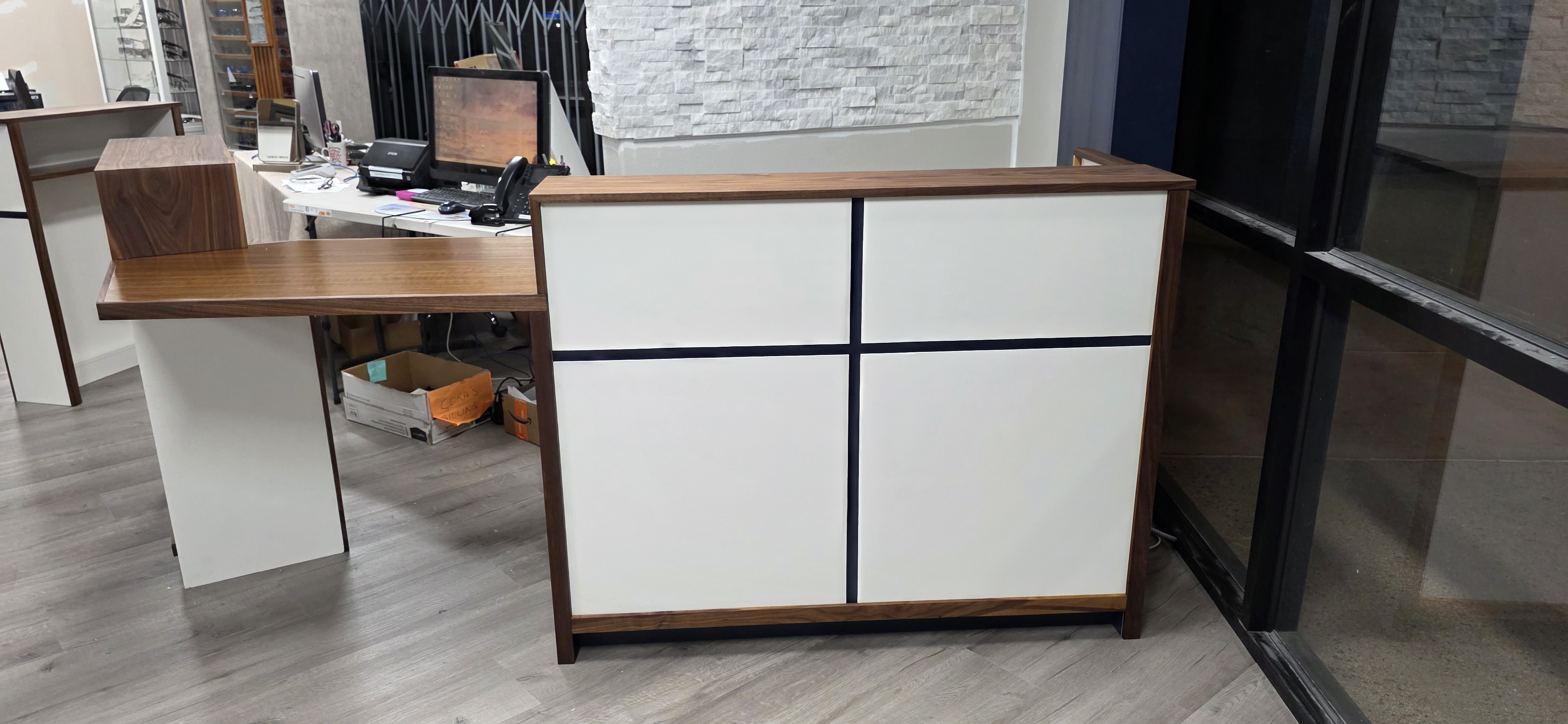 Custom Reception Desk